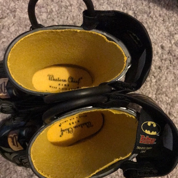 Western Chief Batman Rainboots 5C - Picture 5 of 7